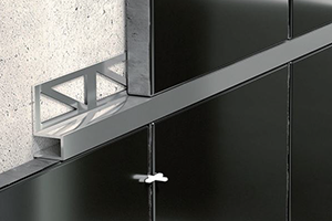Square edge trims Square edge trims